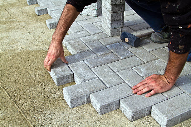 Residential Paver Driveway in Tysons, VA